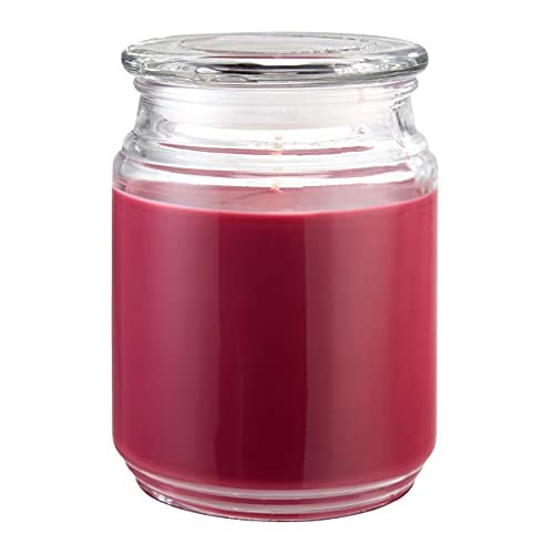 CANDLE-LITE Juicy Black Cherries Single-Wick Candles, 18 oz. Jar, Dark Red - Image 9