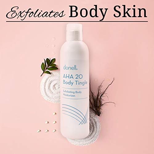 Donell AHA 20 Face and Body Care Exfoliating Body Moisturizer Body Tingle - Image 6