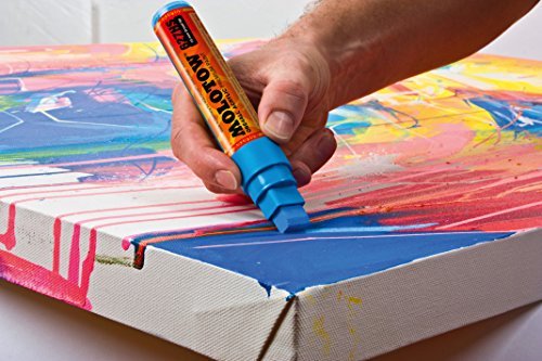 Molotow ONE4ALL Acrylic Paint Marker Set, 6 Pastel Colors, 15mm (200.461) - Image 2