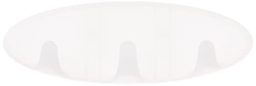 Command Bath Multi-Hook, 2-Water Resistant Strips, 5-lb Capacity, Organize Damage-Free