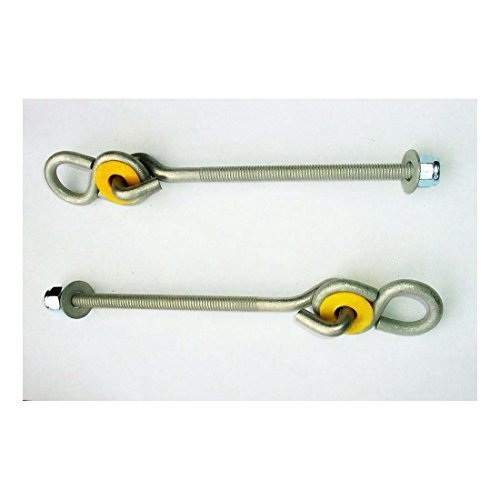 6" x 3/8 Nylon Bushing Swing Hanger Swingset Hardware Playset Playground Galvanized