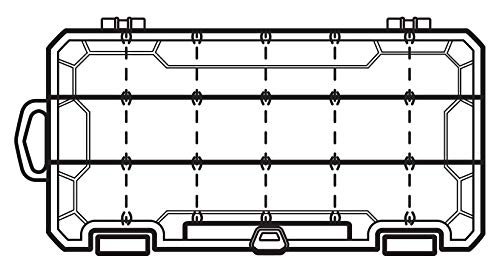 3003 Tuff Tainer® - 18 Compartments (Includes (9) Zerust® Dividers) - Image 2