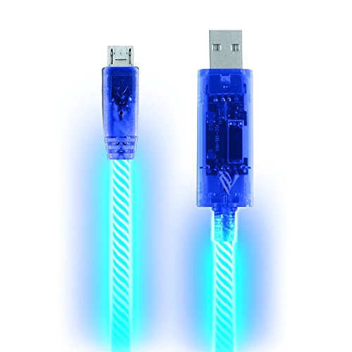 Pilot Electronics Micro USB Cable, Blue - Image 2
