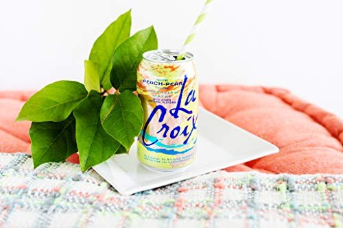 LaCroix Sparkling Water, Peach-Pear 12oz Cans, 12 Pack - Image 4