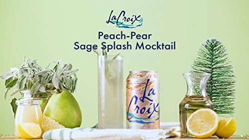 LaCroix Sparkling Water, Peach-Pear 12oz Cans, 12 Pack - Image 3