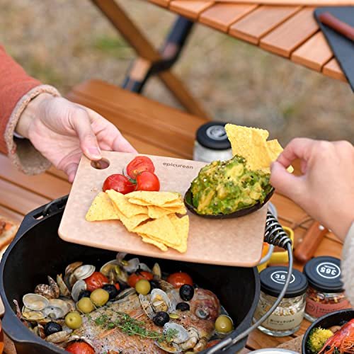 Epicurean Kitchen Series Cutting Board, 8-Inch × 6-Inch, Slate - Image 2