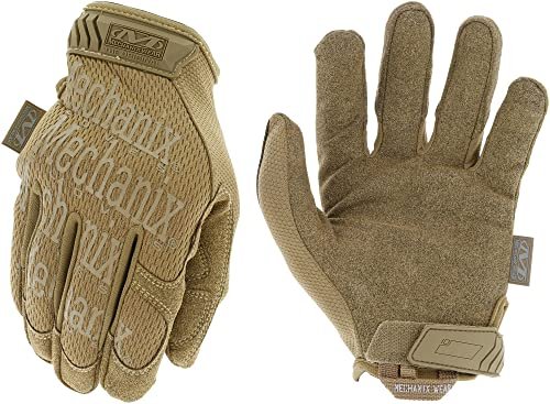 Mechanix Wear: The Original Coyote Tactical Work Gloves - Touch Capable (Large, Brown)