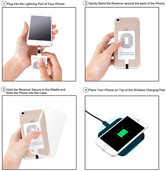 KUJOBUY QI Wireless Charging Adapter for IPhone - Image 8