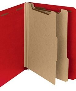 Smead 100% Recycled Pressboard Colored Classification Folders