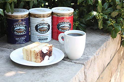 French Market Coffee, Coffee and Chicory, Dark Roast Ground Coffee, 12 Ounce Metal Can (Pack of 6) - Image 5