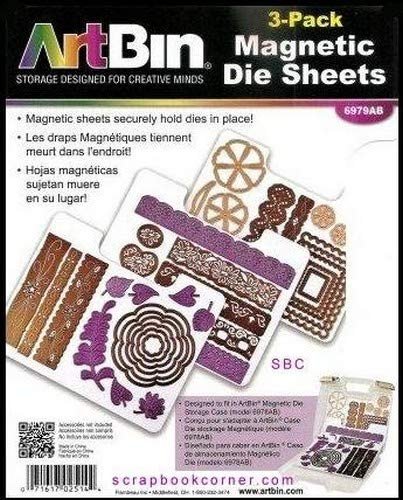 ArtBin 6979AB DIE Cut MAGENTIC STOAGE Sheets Refills 3PK, 0, 3 Count - Image 3