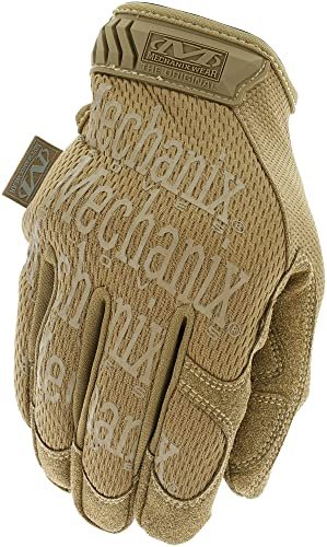 Mechanix Wear: The Original Coyote Tactical Work Gloves - Touch Capable (Large, Brown) - Image 7